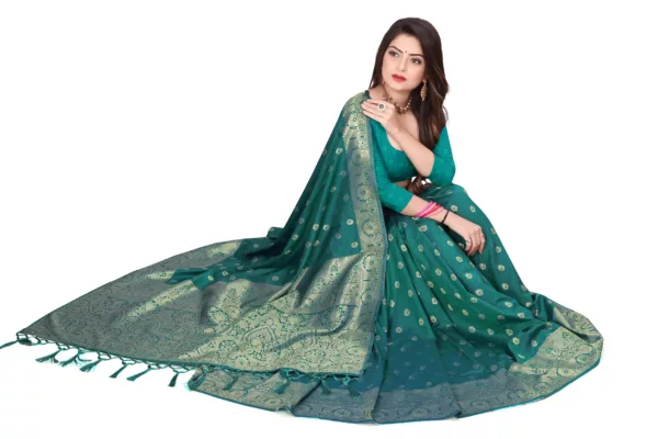 Eccentric Beauty Silk Saree